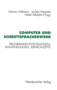 Produktbild: Computer und Schriftspracherwerb