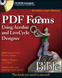 Produktbild: PDF Forms Using Acrobat and LiveCycle Designer Bible