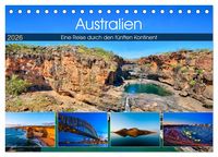 Produktbild: Australien - Travel The Gravel (Tischkalender 2026 DIN A5 quer), CALVENDO Monatskalender