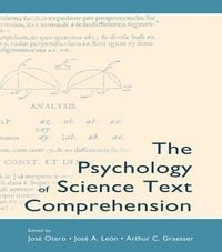 Produktbild: The Psychology of Science Text Comprehension