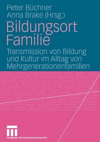 Produktbild: Bildungsort Familie