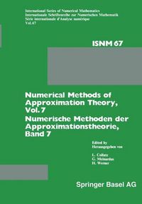 Produktbild: Numerical Methods of Approximation Theory, Vol. 7 / Numerische Methoden der Approximationstheorie, Band 7