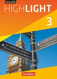 Produktbild: English G Highlight Band 3: 7. Schuljahr - Hauptschule - Sch&uuml;lerbuch