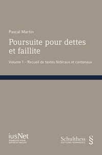 Produktbild: Poursuite pour dettes et faillite