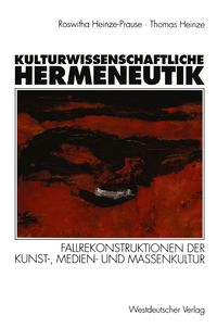Produktbild: Kulturwissenschaftliche Hermeneutik