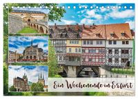 Produktbild: Ein Wochenende in Erfurt (Tischkalender 2027 DIN A5 quer), CALVENDO Monatskalender