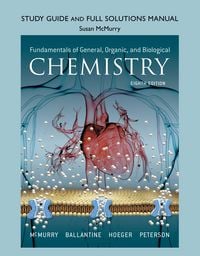 Produktbild: Student Study Guide and Solutions Manual for Fundamentals of General, Organic, and Biological Chemistry