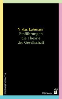 Produktbild: Einf&uuml;hrung in die Theorie der Gesellschaft