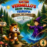 Produktbild: Zabul, der Zauberer ,Bilder- & Vorlesebuch - Zauberei in Teuropia! Vermello begegnet Zabul, einem sonderbaren Zauberer, dessen Spr&uuml;che nicht immer so enden, wie geplant.
