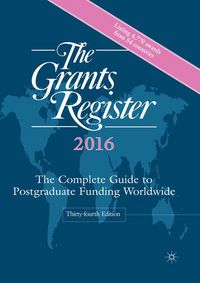 Produktbild: The Grants Register 2016