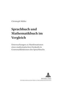 Produktbild: Sprachbuch und Mathematikbuch im Vergleich