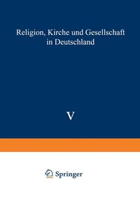 Produktbild: Religion, Kirche und Gesellschaft in Deutschland