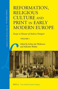 Produktbild: Reformation, Religious Culture and Print in Early Modern Europe