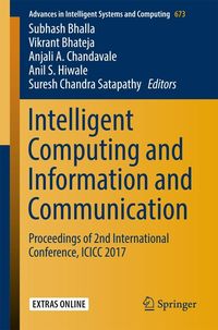 Produktbild: Intelligent Computing and Information and Communication