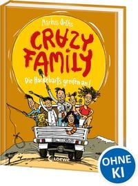 Produktbild Crazy Family (Band 3) - Die Hackebarts greifen an!