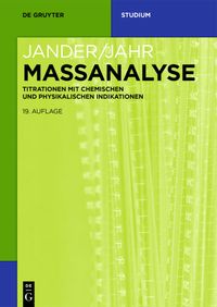 Produktbild: Massanalyse