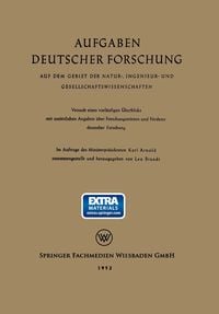 Produktbild: Aufgaben Deutscher Forschung