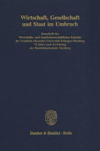 Produktbild: Wirtschaft, Gesellschaft und Staat im Umbruch.