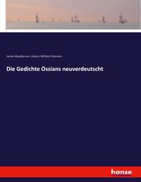 Produktbild: Die Gedichte Ossians neuverdeutscht