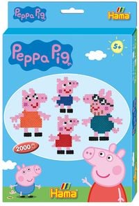 Bild vom Artikel Hama 7965 - Kleine Geschenkpackung Peppa Pig, Bügelperlen midi, 2000 Stück vom Autor 