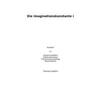 Produktbild: Imaginationskonstante i