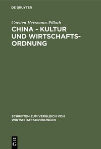 Produktbild: China - Kultur und Wirtschaftsordnung