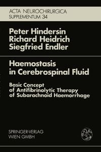 Produktbild: Haemostasis in Cerebrospinal Fluid