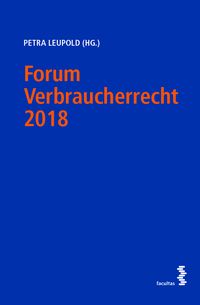 Produktbild: Forum Verbraucherrecht 2018