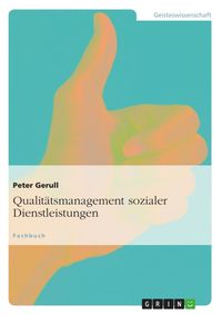 Produktbild: Qualit&auml;tsmanagement sozialer Dienstleistungen
