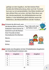 Deutsch 4. Klasse Übungsheft - Besser lesen