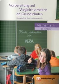 Produktbild: Vorbereitung auf Vergleichsarbeiten an Grundschulen &ndash; Mathematik, L&ouml;sungsheft (VERA)