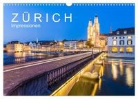 Produktbild: Z &Uuml; R I C H Impressionen (Wandkalender 2027 DIN A3 quer), CALVENDO Monatskalender