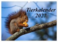 Produktbild: Tierkalender 2027 (Wandkalender 2027 DIN A3 quer), CALVENDO Monatskalender