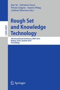 Produktbild: Rough Set and Knowledge Technology