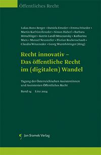 Produktbild: Recht innovativ - Das &ouml;ffentliche Recht im (digitalen) Wandel