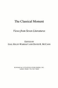 Produktbild: The Classical Moment