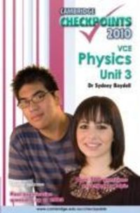 Produktbild: Cambridge Checkpoints VCE Physics Unit 3 2010