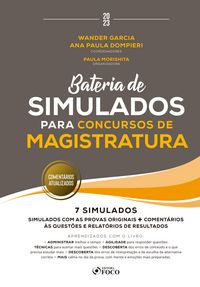 Produktbild: Bateria de simulados para concursos de magistratura