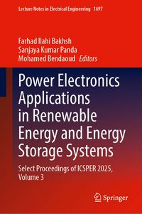 Produktbild: Power Electronics Applications in Renewable Energy and Energy Storage Systems
