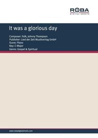 Produktbild: It was a glorious day