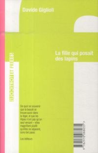 Produktbild: La fille qui posait des lapins - La ragazza che tirava i bidoni