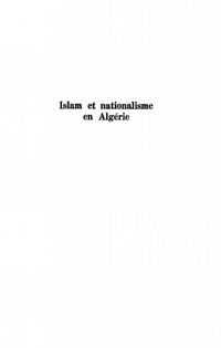 Produktbild: Islam Et Nationalisme En Algerie