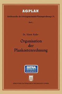 Produktbild: Organisation der Plankostenrechnung