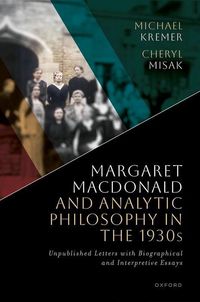 Produktbild: Margaret MacDonald and Analytic Philosophy in the 1930s