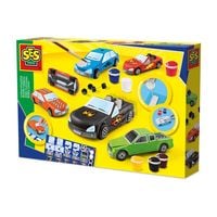 Produktbild: SES CREATIVE Gips- und Malset Autos Gie&szlig;en und Anmalen
