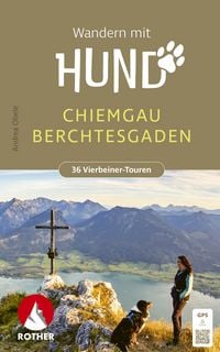 Produktbild: ROTHER Wanderbuch Wandern mit Hund Chiemgau - Berchtesgaden. 36 Vierbeiner-Touren