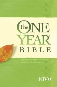 Produktbild: One Year Bible-NIV