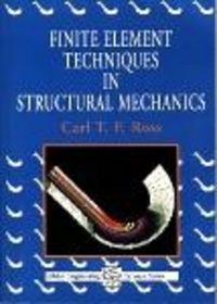 Produktbild: Finite Element Techniques in Structural Mechanics