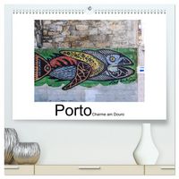 Produktbild: Porto - Charme am Douro (hochwertiger Premium Wandkalender 2026 DIN A2 quer), Kunstdruck in Hochglanz