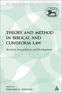 Produktbild: Theory and Method in Biblical and Cuneiform Law